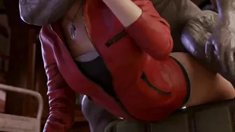 Claire Redfield and Mr. X Get It On in Resident Evil 2 - A Steamy Porn Parody