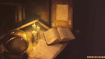 Yu-Gi-Oh! Dark Magician Girl Nekololisama - A Dirty Satire