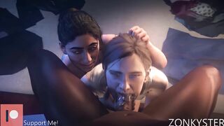 The Last of Us Part II - Dina and Ellie's Hentai Adventure