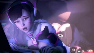 D.Va Ambrosine Overwatch - A Sensual Journey Through the World of Hentai Porn