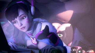 D.Va Ambrosine Overwatch - A Sensual Journey Through the World of Hentai Porn