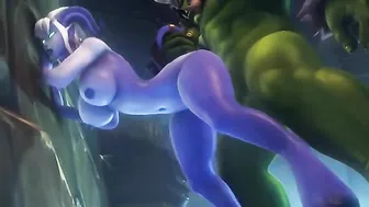 Unleash Your Inner Beast with Draenei and Orc Porn!