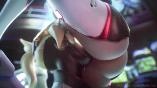 Overwatch's D.Va and Mercy Get Freaky in Steamy Hentai Video