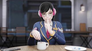 D.Va's Aphrodisiac 3D Overwatch