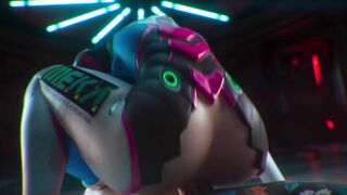 D.Va's Gurobase Overwatch - A Satirical Hentai Porn Parody