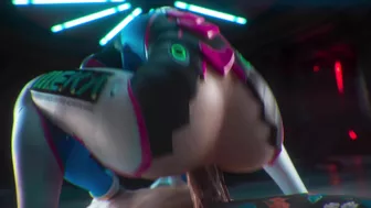 D.Va's Gurobase Overwatch - A Satirical Hentai Porn Parody