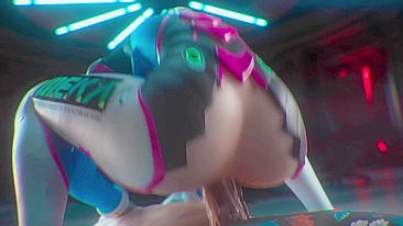 D.Va's Gurobase Overwatch - A Satirical Hentai Porn Parody