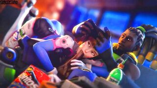 Satisfy Your Cravings with D.Va and Lucio's Sweet Treat - A Steamy Overwatch Porn Video