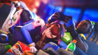 Satisfy Your Cravings with D.Va and Lucio's Sweet Treat - A Steamy Overwatch Porn Video