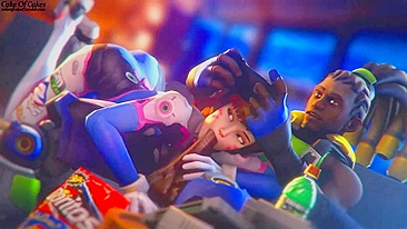 Satisfy Your Cravings with D.Va and Lucio's Sweet Treat - A Steamy Overwatch Porn Video