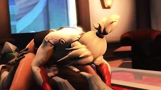 Watch D.Va, Mercy, and Genji get down and dirty in this hot and steamy Overwatch hentai porn video!