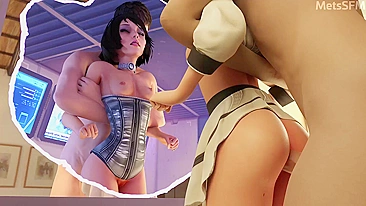 Elizabeth from BioShock - A Satirical Hentai Porn Parody