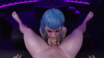 Evelyn Parker's Dark Dreams - A Cyberpunk 2077 Hentai Porn Parody