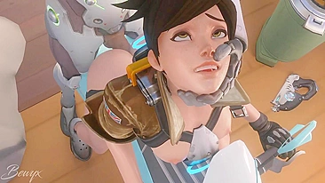 Sexy Cosplay Couple Goes Wild in Overwatch Porn Video