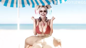 Harley Quinn's Dirty Deeds - A Shady Lewd DC Porn Parody