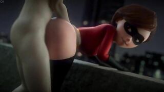 Helen Parr's Barely Legal Incredible Orgy