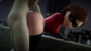 Helen Parr's Barely Legal Incredible Orgy