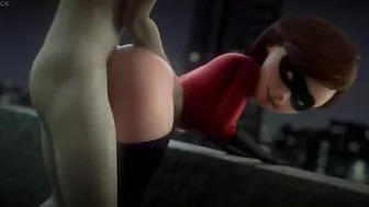 Helen Parr's Barely Legal Incredible Orgy