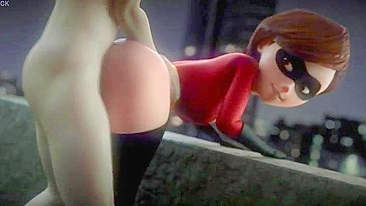 Helen Parr's Barely Legal Incredible Orgy