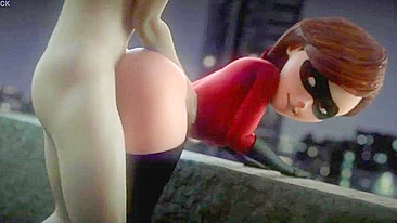Helen Parr's Barely Legal Incredible Orgy