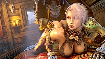 Sexy Ivy Valentine from Soul Calibur Gets Naughty in New Hentai Porn Video!