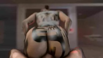 Hentai Porn Video - Jack Rigid Fucks Mass Effect in SFM