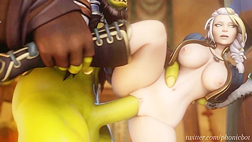 Thrall and Jaina's Steamy Romp in Warcraft
