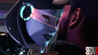 Mass Effect's Jeff Moreau and Shepard Secaz Get Dirty in EDI Porn Video Mass Effect's Jeff Moreau and Shepard Secaz Get Dirty in EDI Porn Video