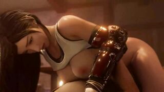 Tifa's Secret Desires Fulfilled by Jessie in Final Fantasy VII