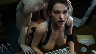Jill Valentine's Naughty Adventure in Raccoon City - RE3