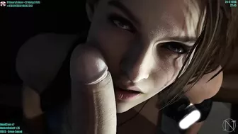 Jill Valentine's Naughty Adventure in Resident Evil Jill Valentine's Naughty Adventure in Resident Evil