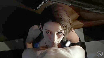 Jill Valentine's Naughty Adventure in Resident Evil