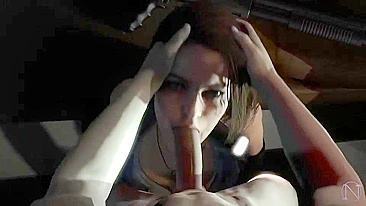 Jill Valentine's Naughty Adventure in Resident Evil