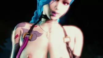 XXX Hentai Porn Video: Jinx Kawaii Detective Enthusiast League of Legends