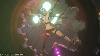 League of Legends' Jinx Baronstrap Porn Video: A Satirical Take on Foul Language and Hentai