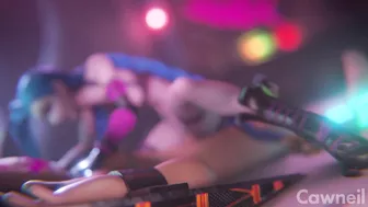 Satirical  for Hentai Porn Video Featuring Jinx from League of Legends