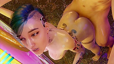 Cyberpunk 2077 - A Hentai Porn Parody