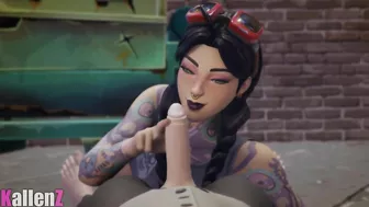 Fortnite Porn Video - Epic Battle Royale Action with Hentai Babes!