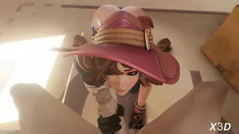 Kiriko's XXX-rated Overwatch cosplay