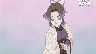 Blue Kimetsu no Yaiba - The Bone-Breaking Virgin