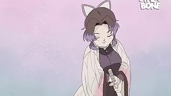 Blue Kimetsu no Yaiba - The Bone-Breaking Virgin