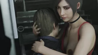 Leon and Ada's Steamy Romp Through Raccoon City - Resident Evil 2