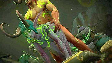 Warcraft XXX - Lelith and Kredis' Sexy Adventure