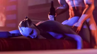 Fat Liara T'Soni Porn Video from Mass Effect