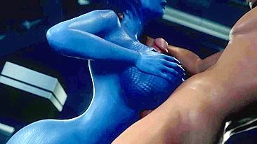 Mass Effect's Liara T’Soni Gets Rigid in 3D Porn Video
