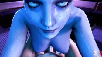 Liara T'Soni Gets Fucked Hard by Secaz in Mass Effect
