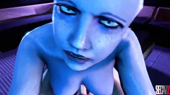 Liara T'Soni Gets Fucked Hard by Secaz in Mass Effect