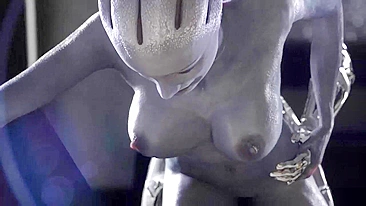 Liara T'Soni's Mass Effect Porn Video