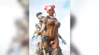 Unleash Your Inner Beast with Lifeline and Octane's Steamy Apex Legends Romp