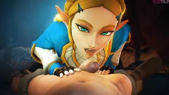 Fucking Link and Zelda's Legendary Orgy - A Nintendo Porn Parody